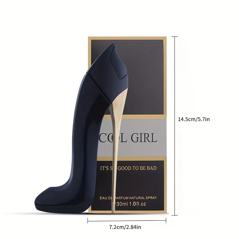 30ml fabrika toptan büyük marka orijinal siyah yüksek topuklu kadınlar için parfüm