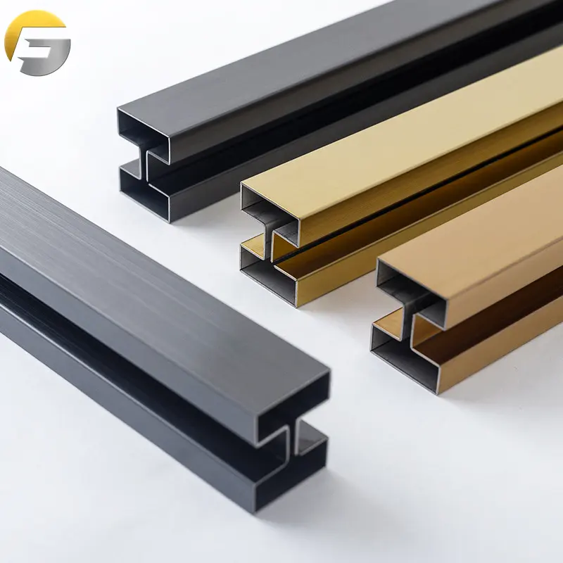 VV3089 Foshan Manufacturer 304 Grade Customized Shape Stainless Steel Trim Edge