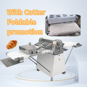 Laminadora y Cortadora <span class=keywords><strong>de</strong></span> <span class=keywords><strong>Masa</strong></span> Reversible para Croissant y Hojaldre, Máquina Automática para Estirar y Cortar <span class=keywords><strong>Masa</strong></span> <span class=keywords><strong>de</strong></span> Donuts - Product Image 2