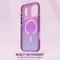 JOYPORODO B491 Étui de téléphone magnétique en PC de luxe à motif léopard 3D coloré pour iPhone 17 18 Pro Max, coque de protection antichoc