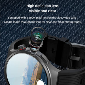 Montre connectée de luxe 2025 Amoled VP30 avec prise en charge de la carte SIM 4G, montre de santé pour hommes, paiement NFC, caméra, Reloj Smart - Product Image 5