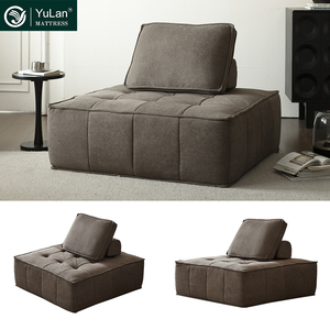 <span class=keywords><strong>Canapé</strong></span> sectionnel simple en tissu italien de luxe 2025 Nouveau design pliable compressé avec remplissage en éponge pour appartement ou hôtel - Product Image 3