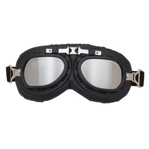 Lunettes de protection pour animaux de compagnie, verres sphériques à bord complet, monture en plastique, protection UV réglable, utilisation en extérieur pour chiens et chats - Product Image 4
