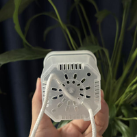 Pot de jardinage en plastique transparent en gros avec dôme d'humidification pour semis, légumes, succulentes et boutures