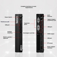 Ordinateur de bureau Lenovo ThinkCentre M760q, tout neuf, en stock, processeur Intel Core i3/i5/i7 14e génération, 8 Go de RAM, 512 Go de SSD