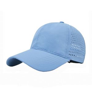 Spring and Summer Semi Mesh Polyester Sports Hat Quick Drying Sun Shading Breathable <b>Baseball</b> Hat Unisex Sports <b>Baseball</b> Hat - Product Image 1