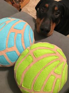 Juguete Masticable para Perros <span class=keywords><strong>con</strong></span> Forma de Pan <span class=keywords><strong>Dulce</strong></span> Concha Personalizado - Product Image 4