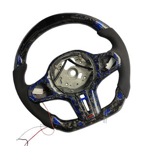 Volante Deportivo de Fibra de Carbono Forjada para <span class=keywords><strong>BMW</strong></span> G20 G22 G28 G30 G38 G80 G82 M 320i 330i 330e 340i 540i G02 G11 - Product Image 3