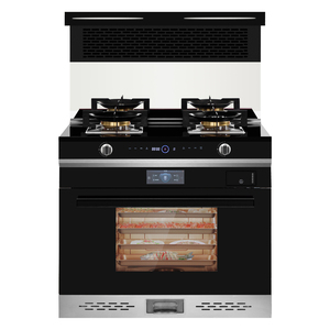 Gexiang Factory Cuisinière à pizza Cuisinière à <span class=keywords><strong>gaz</strong></span> Cuisinière électrique multifonctionnelle <span class=keywords><strong>intégrée</strong></span> Hottes intelligentes - Product Image 2