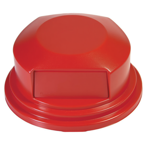 Coperchio Rosso Robusto per Contenitore Rifiuti da 121 L con Design a Coperchio Ribaltabile - Product Image 2