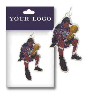 Ambientador de coche colgante perfumado de <span class=keywords><strong>Colonia</strong></span> rosa de larga duración papel portátil ambientador de aire Ángel fábrica impresión personalizada gratuita - Product Image 1