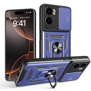 A prueba de golpes con soporte de anillo funda protectora para teléfono móvil para Motorola <span class=keywords><strong>Moto</strong></span> G05 G15 Edge 50 Fusion G84 G85 G54 G34 - Product Image 1