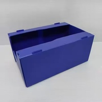 Bacs de picking pliables en polypropylène ondulé (Corflute) – Boîtes de rangement creuses en plastique empilables pour entrepôt, pour vêtements et chaussures