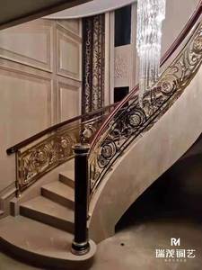 <span class=keywords><strong>Taka</strong></span> lusso intagliato in alluminio/ottone balaustra e corrimano per le scale - Product Image 5
