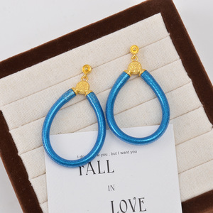 Nuovi <span class=keywords><strong>Orecchini</strong></span> Colorati, <span class=keywords><strong>Orecchini</strong></span> Semplici e Affascinanti, Gioielli, Regalo per la <span class=keywords><strong>Festa</strong></span> <span class=keywords><strong>della</strong></span> <span class=keywords><strong>Mamma</strong></span> per Donne - Product Image 5