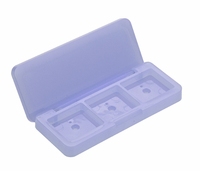 Emballages personnalisés entièrement transparents en ABS pour fards à paupières et anticernes, avec bouchon à clapet, tubes en plastique imprimés en sérigraphie