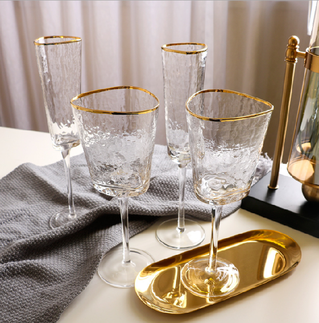 Cerchio in oro trasparente