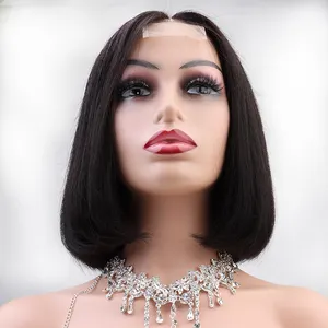 Wholesale Transparent Glueless Full HD Lace Bob Wig Short Bob Lace Front Human Hair 2*6 Lace Frontal At Prices