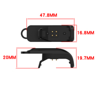 Adaptateur de charge USB de remplacement pour collier de dressage et de suivi pour chien Garmin TT25 T20