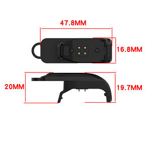 Adaptador de carga USB Conector Reemplazo Perro Choque Entrenamiento Seguimiento <span class=keywords><strong>Collar</strong></span> Cargador para <span class=keywords><strong>Garmin</strong></span> TT25 T20 - Product Image 3