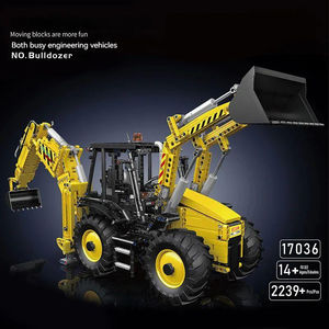 <span class=keywords><strong>MouldKing</strong></span> 17036 construire jouet bloc en plastique jouets de construction deux véhicules d'ingénierie occupés blocs de construction jouets pour enfants - Product Image 5