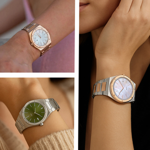 Miglior Regalo <span class=keywords><strong>di</strong></span> Natale Orologi <span class=keywords><strong>di</strong></span> <span class=keywords><strong>Marca</strong></span> Classici Personalizzati da Donna Orologio OEM da Uomo Orologio <span class=keywords><strong>di</strong></span> Lusso Arabo per Coppie in Acciaio Inossidabile - Product Image 3