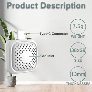 Hoge Precisie Draagbare <span class=keywords><strong>Formaldehyde</strong></span> Gasdetector Voor Binnenluchtkwaliteitsmonitor - Product Image 3