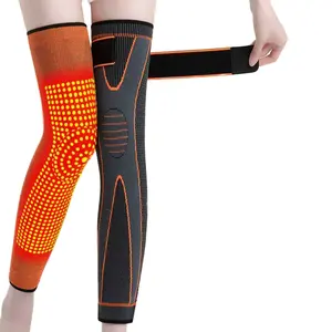 Rodillera de compresión para hombres y mujeres, calentador de rodilla, mangas completas para piernas, pierna larga, soporte de compresión para rodilla, Protector para correr