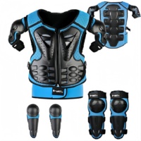 Blouson de protection rigide léger et respirant pour enfants, anti-chute, avec protections coudes et genoux pour le cyclisme et le printemps