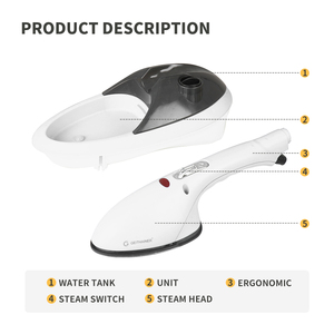 Coated Non-stick Soleplate Industrial <strong>Steam</strong> Iron <strong>Cloth</strong> Steamer <strong>Steam</strong> Pressing Foldable Travel Iron with Ironing Board - Product Image 5