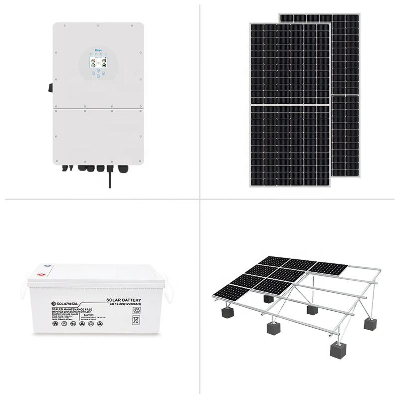 Custom Solar Panel System Kit 3kw 5kw 10kw 15kw 20kw 30kw All in One ...