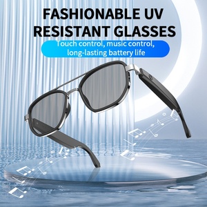 Lunettes de traduction IA GS17 Son panoramique 360° Chargement magnétique pour contrôle tactile <span class=keywords><strong>Musique</strong></span> Appels Conduite Protection UV - Product Image 5
