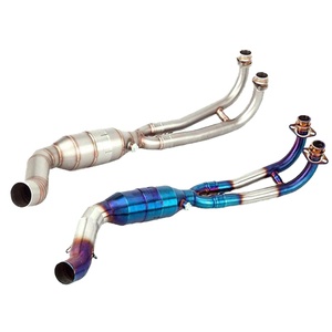 La tubería de deslizamiento para Tamx530 <span class=keywords><strong>T</strong></span>-<span class=keywords><strong>max</strong></span> Tmax 500 <span class=keywords><strong>530</strong></span> Tmax500 2017 de <span class=keywords><strong>2018</strong></span> motocicleta silenciador de escape modificado medio enlace de tubería - Product Image 1
