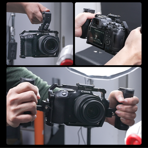 Selens SRC8-R6II-B caméra Cage Kit Support Support Shake réduction stabilisateur Balance Case pour <span class=keywords><strong>Canon</strong></span> EOS R6 Mark II - Product Image 6