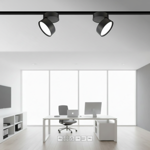 Lámpara <span class=keywords><strong>de</strong></span> Riel LED Plegable <span class=keywords><strong>de</strong></span> Aluminio con Base GU10, Diseño Moderno, Ángulo <span class=keywords><strong>de</strong></span> Haz Ajustable, Control Inteligente a través <span class=keywords><strong>de</strong></span> Zigbee/Tuya/<span class=keywords><strong>DALI</strong></span> - Product Image 3