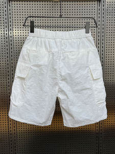 Pantalon d'été tendance pour hommes, taille haute, séchage rapide, loisirs, short de plage, respirant, imperméable, tissé, maille douce - Product Image 4