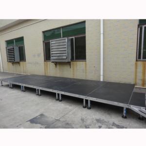 Aluminum Outdoor Riser Portable Stage with Easy Assembly and Non-Slip Surface for Events - Product Image 3