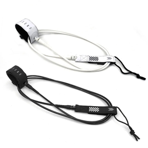 UICE Fábrica al por mayor y personalizado 6mm 7mm 8mm PVC ligero Surf pierna cuerda duradera cuerda recta tabla de surf correa para surf - Product Image 5