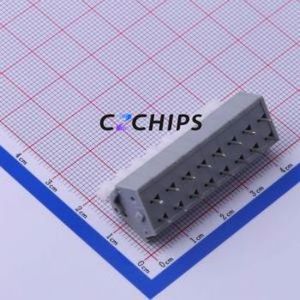 KF243-5.0-8P Spring Terminal Block Through hole Component (THT),P=5mm Connector 5mm 8P 8 17A - Product Image 2