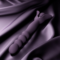 Vente en gros d'usine : Plug anal en silicone Huan Stick, masseur de prostate et dilatateur anal, vibromasseur féminin, jouet sexuel
