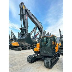 Nueva excavadora sobre orugas <span class=keywords><strong>Hyundai</strong></span> <span class=keywords><strong>80</strong></span> mini excavadora original de alto rendimiento a la venta en Shanghai - Product Image 1