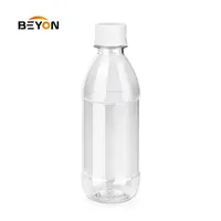 300 мл 500 мл 28 мм 21 г Упаковка косметическая ПЭТ пластиковая бутылка для воды с цилиндрической формой