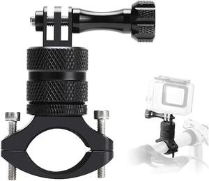 Support de guidon de vélo/moto rotatif à 360 degrés en alliage d'aluminium pour GoPro Hero 13 12 11 10 Dji Osmo Insta360 X5 - Product Image 1