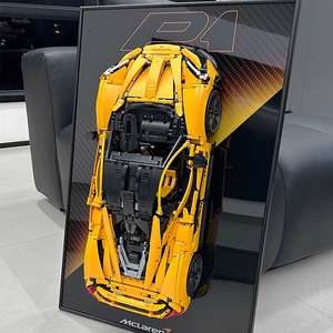 1:8 Kích thước gạch đua xe tường độ nét cao hiển thị khung ảnh cảm giác cao cấp lối vào hội trường phòng khách trang trí phòng ngủ - Product Image 3