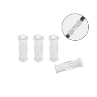 Adaptateur de connecteur Luer Lock femelle à femelle/coupleur de seringue pour une utilisation en beauté, stérile