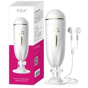 Masturbador Masculino FOX <span class=keywords><strong>Pleasure</strong></span> Bed Aircraft Cup con Funciones de Succión y Sujeción, Sensor Inteligente y Sonido para Adultos - Product Image 2