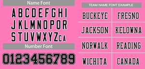 Camiseta de Fútbol Auténtica Personalizada de Malla Estilo Clásico Rosa y Negra - Product Image 5