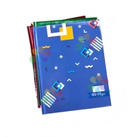 Cahier ligné Seyès à couverture rigide A5 A4 192 pages 288 pages – Lot de cahiers d'exercices scolaires en gros pour l'Afrique