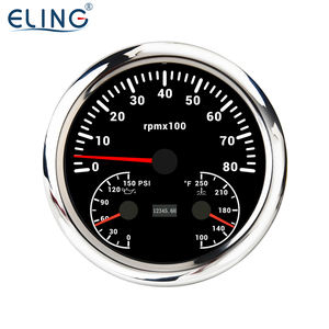 AchN110 6000mm Engine achachometer 8000 RReter eter Il ressure 0-150Pater ater EMP. Auge-12V 24V, para uto - Product Image 5