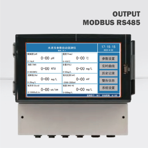 ระบบโมดูลาร์แบบรวมหลายพารามิเตอร์ (pH/ORP/ค่าการนำไฟฟ้า) หน้าจอสัมผัส LCD ขนาด 7 นิ้ว ระดับ IP65 ผลิตในจีน OEM - Product Image 6